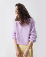 Nib Round Neck Knit