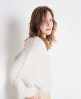 Nib Round Neck Knit