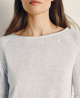 Son Boat Neck LS Tee