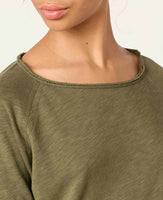 Son Boat Neck LS Tee