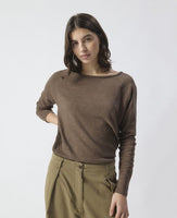 Son Boat Neck LS Tee
