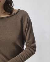 Son Boat Neck LS Tee