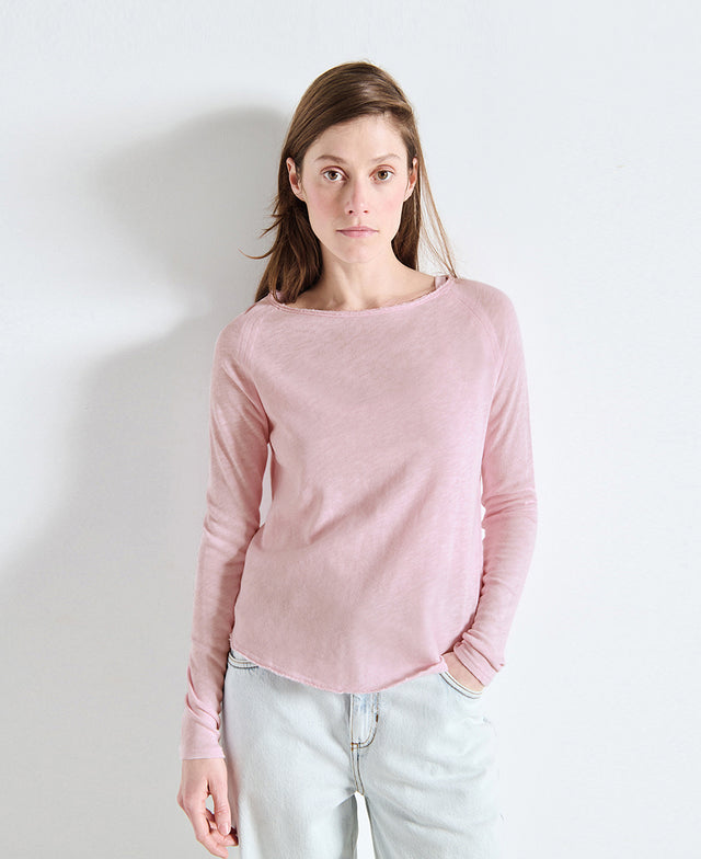 Son Boat Neck LS Tee