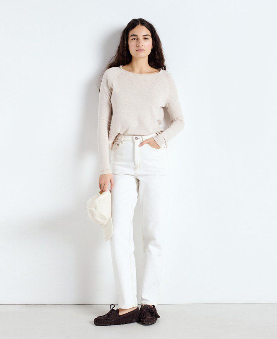 Son Boat Neck LS Tee