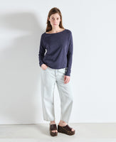 Son Boat Neck LS Tee