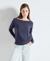 Son Boat Neck LS Tee