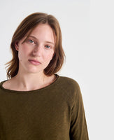 Son Boat Neck LS Tee