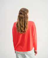 Son Loose V-Neck LS Tee