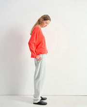 Son Loose V-Neck LS Tee