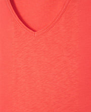 Son Loose V-Neck LS Tee