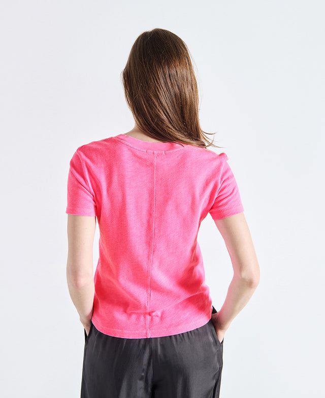 Son Round Neck Fitted Tee