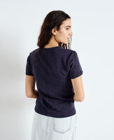Son Round Neck Fitted Tee