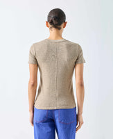 Son Round Neck Fitted Tee