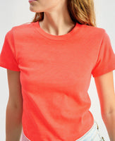 Son Round Neck Fitted Tee