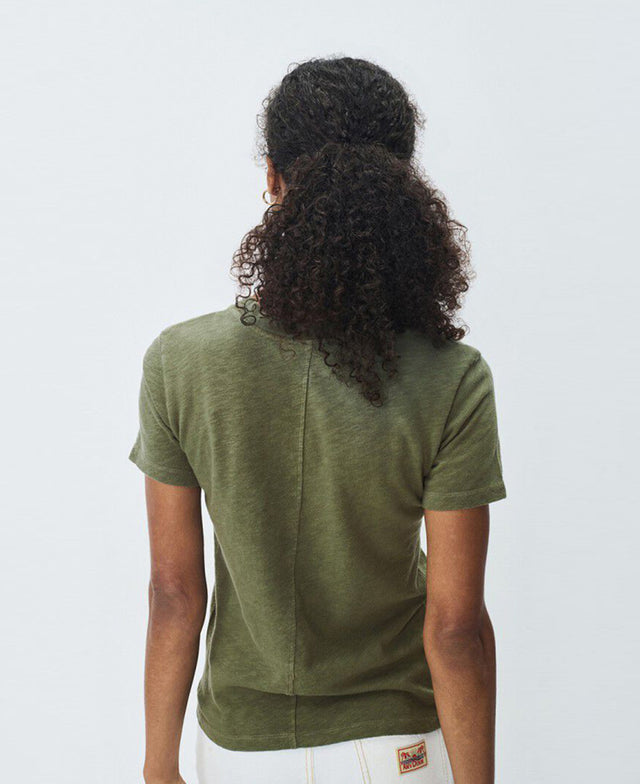 Son Round Neck Fitted Tee