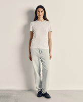 Son Round Neck Fitted Tee