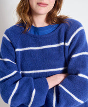 Vito Boat Neck Stripe Knit