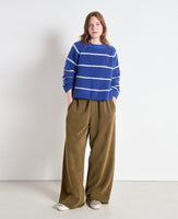Vito Boat Neck Stripe Knit