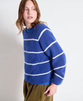Vito Boat Neck Stripe Knit