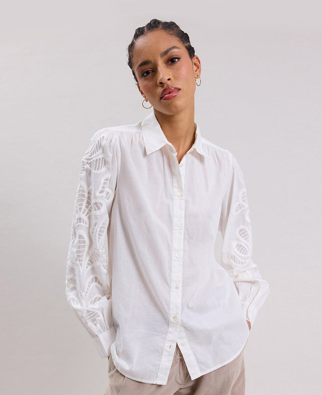 Cherry Anglaise Shirt