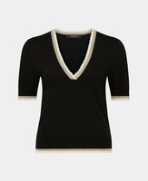 Joelle Scallop Knit Top