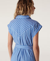 Felicity Stripe Poplin Dress