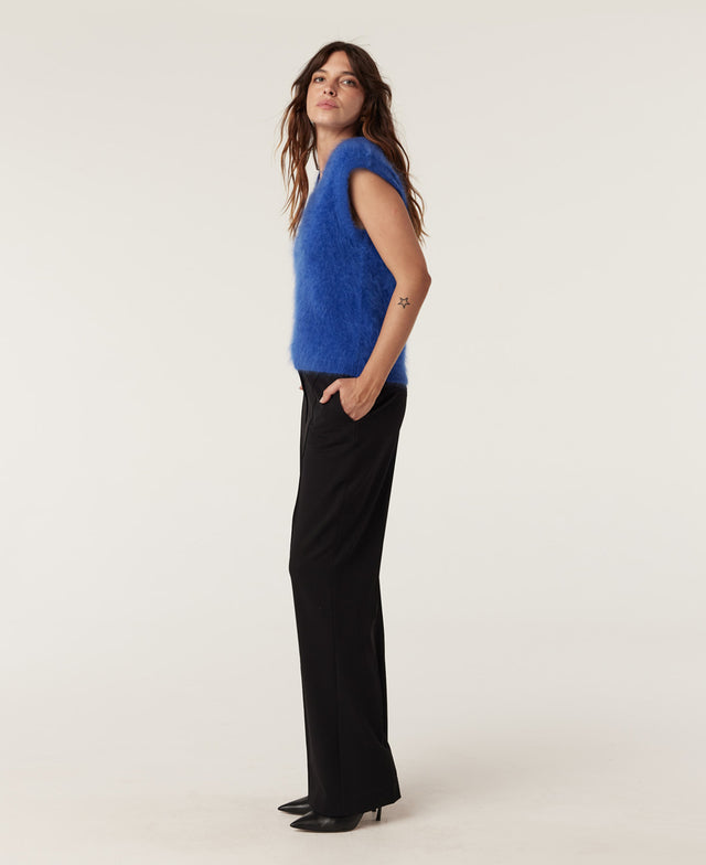 Brushed Pure Cashmere Top