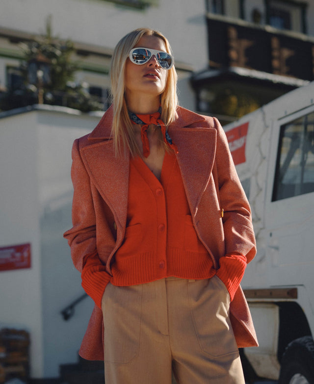 Cashwool V-Cardigan