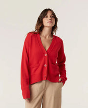 Cashwool V-Cardigan