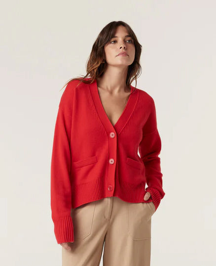 Cashwool V-Cardigan