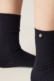 Merino Ribbed Sock