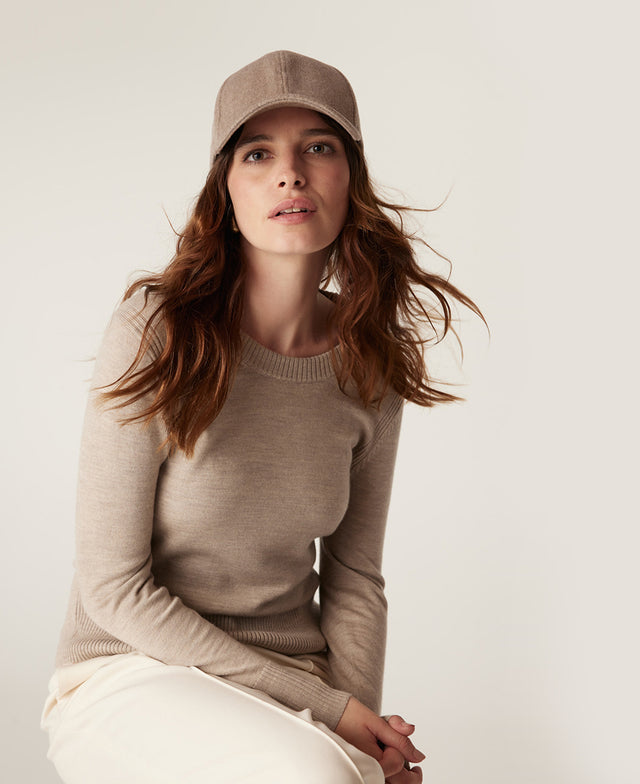 Wool Cashmere Cap