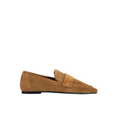 Emilia Tan Suede Loafer