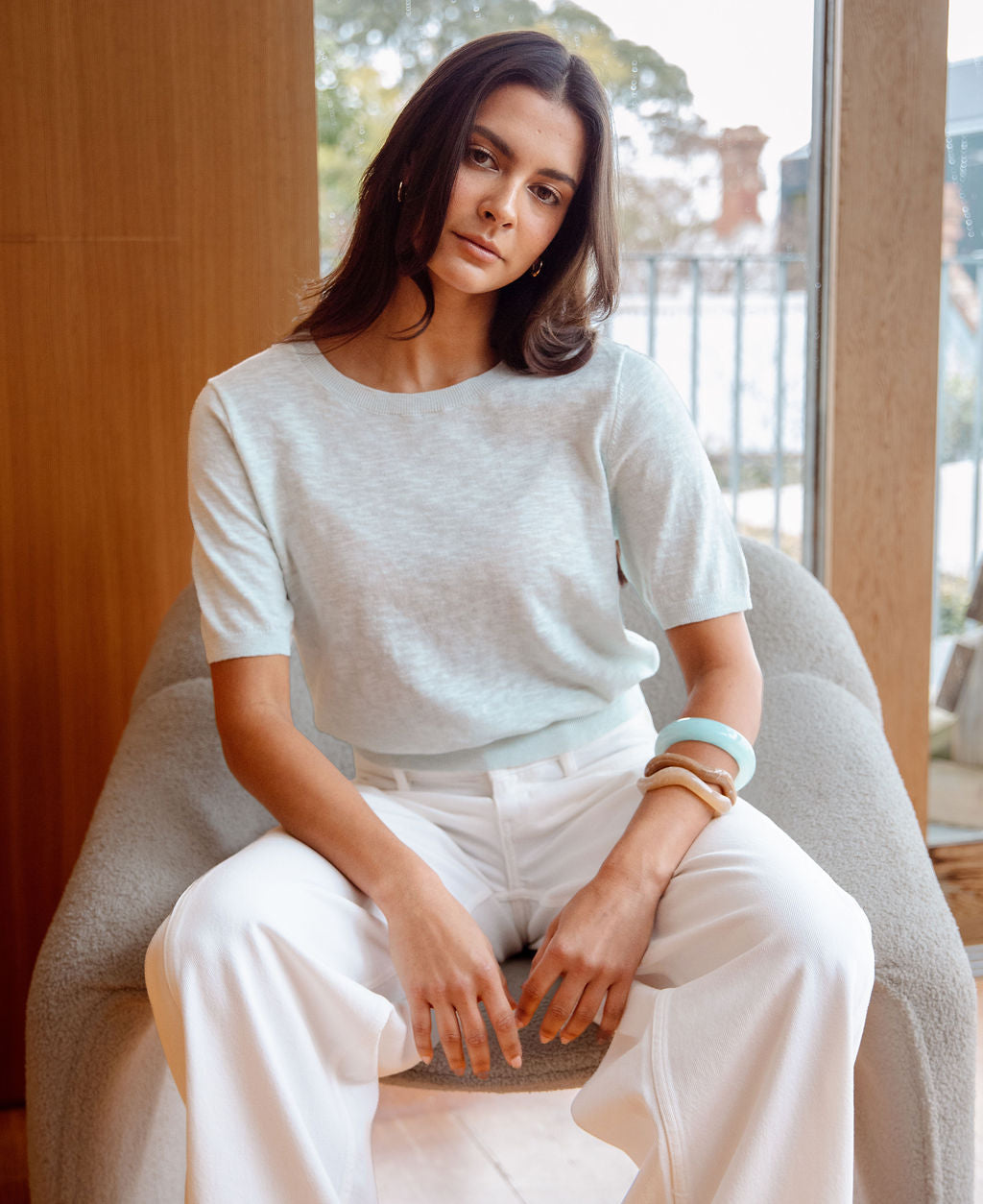 Isabella Crew Neck Knit