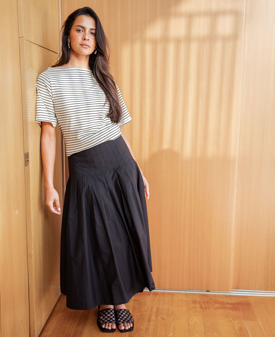 Lyla Pleated Skirt