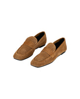 Emilia Tan Suede Loafer