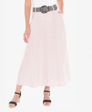 Belted Panel Skirt