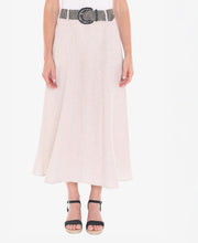 Belted Panel Skirt
