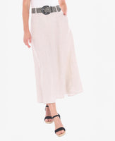 Belted Panel Skirt