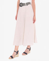 Belted Panel Skirt