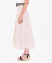 Belted Panel Skirt