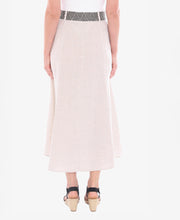 Belted Panel Skirt