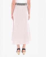 Belted Panel Skirt