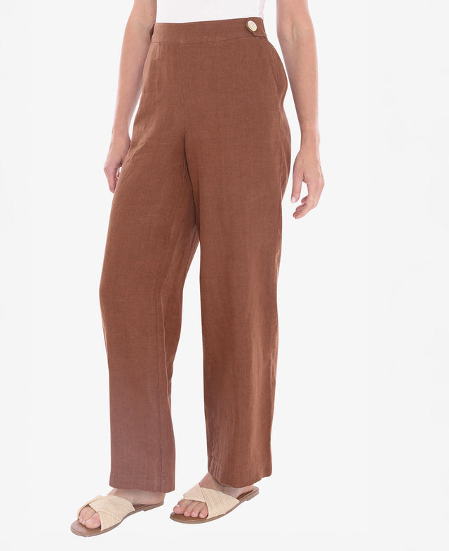 Button Tab Pant