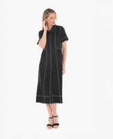 Contrast Stitch Dress
