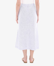 Core Stripe Button Skirt