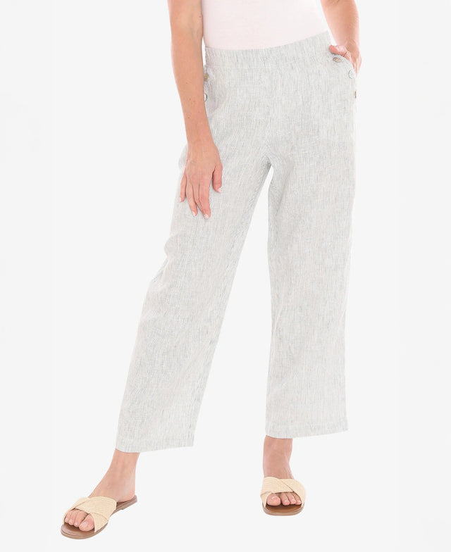 Core Stripe Linen Pant