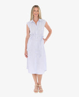 Core Stripe Shirt Dress
