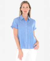 Pigment Ruffle Shirt