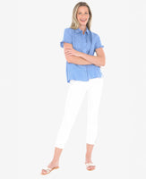 Pigment Ruffle Shirt